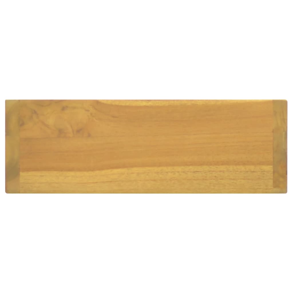 Mobile a Specchio 30x10x40 cm in Legno Massello di Teak | homemem39