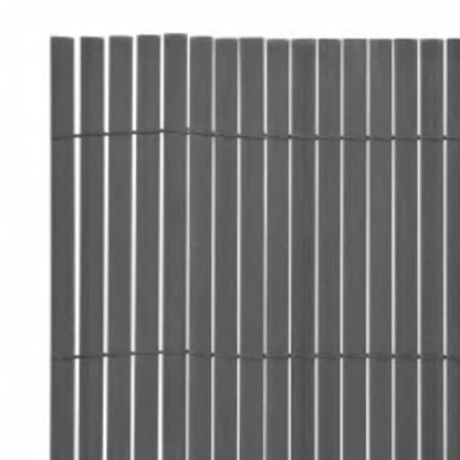 Recinzione da Giardino a Doppio Lato 90x400 cm Grigia - homemem39