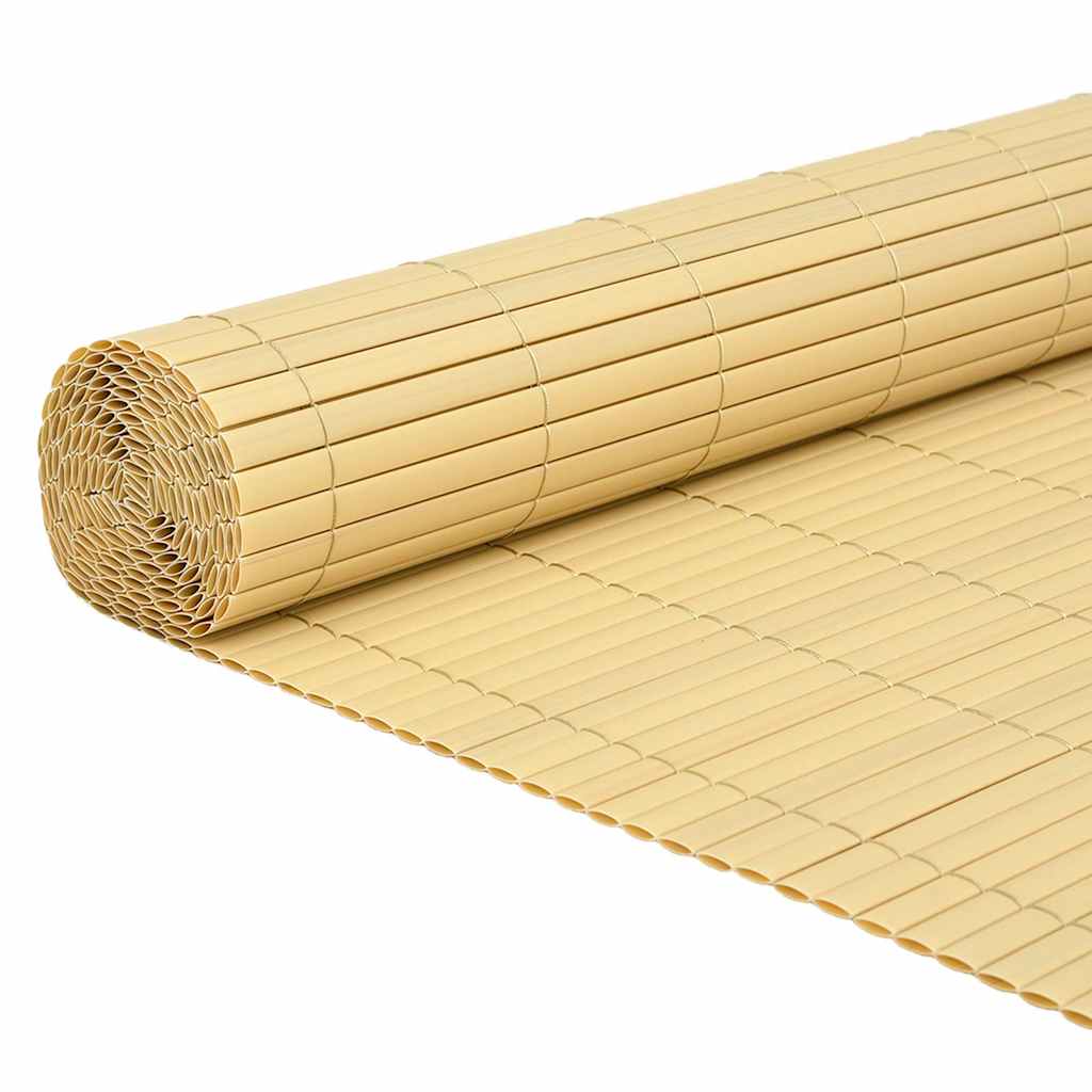 Recinzione da Giardino a Doppio Lato 110x400 cm Gialla - homemem39