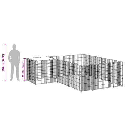 Black Dog Cage 8.47 m² in Steel