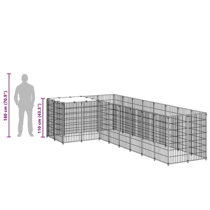 Black Dog Cage 6.05 m² in Steel