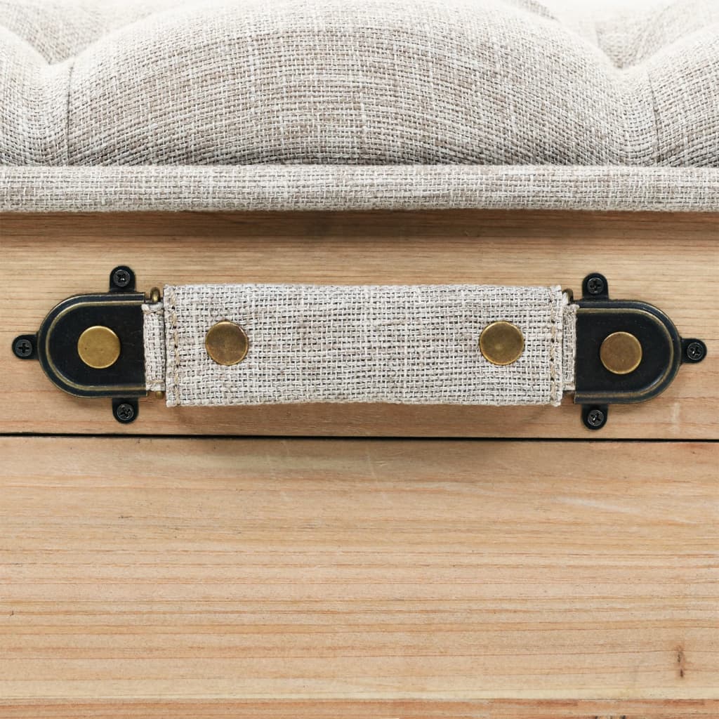 Cassapanca 110 cm in Legno Massello di Abete