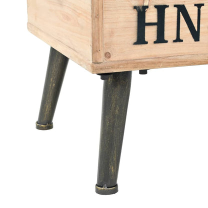 Cassapanca 110 cm in Legno Massello di Abete