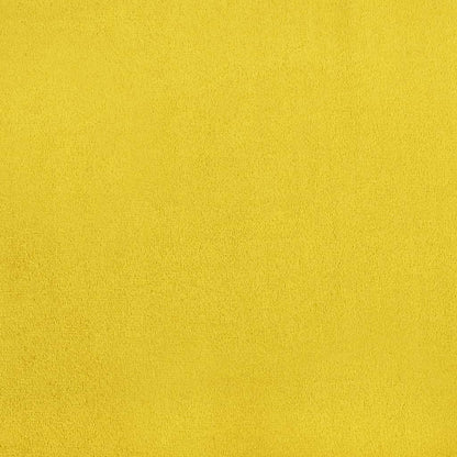 Sedie da Pranzo 6 pz Giallo Senape in Velluto | homemem39