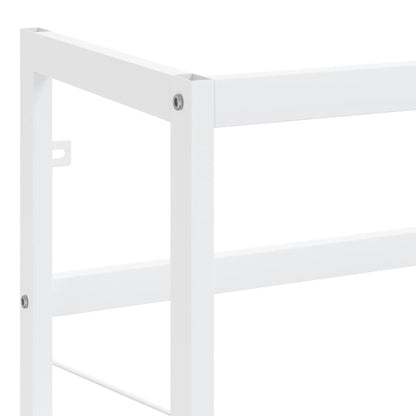 Struttura per Lavabo da Bagno Bianca 40x38x83 cm in Ferro | homemem39