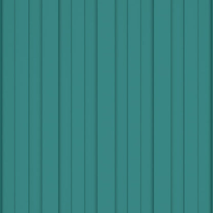 Pannelli da Tetto 12 pz in Acciaio Zincato Verde 60x45 cm