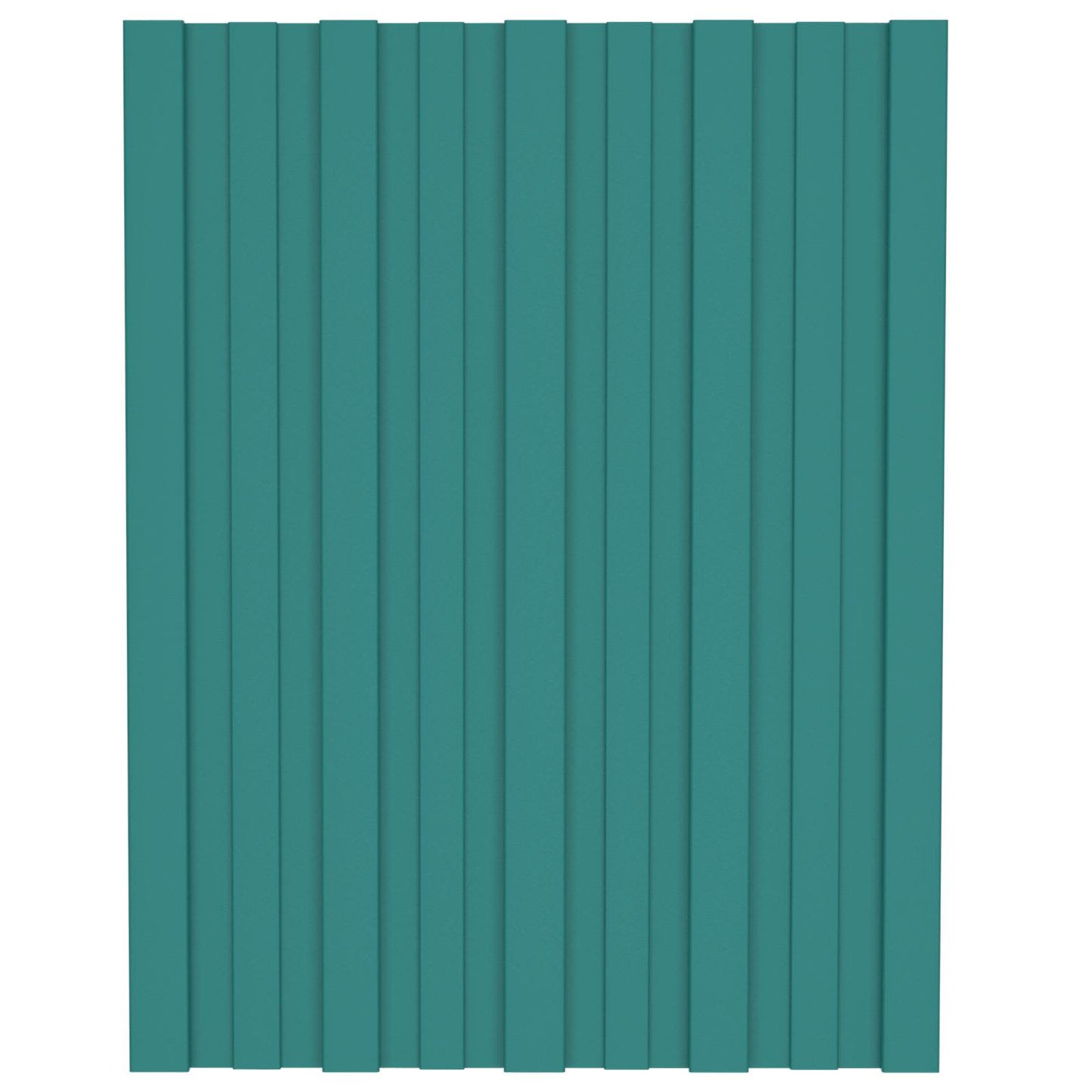Pannello per tetto 12 pcs Verde 60 x 45 cm Acciaio zincato | homemem39