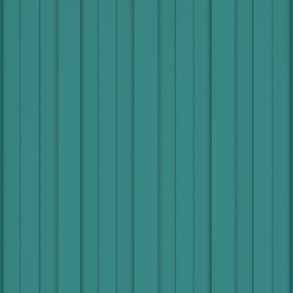 Pannelli da Tetto 36 pz in Acciaio Zincato Verde 60x45 cm