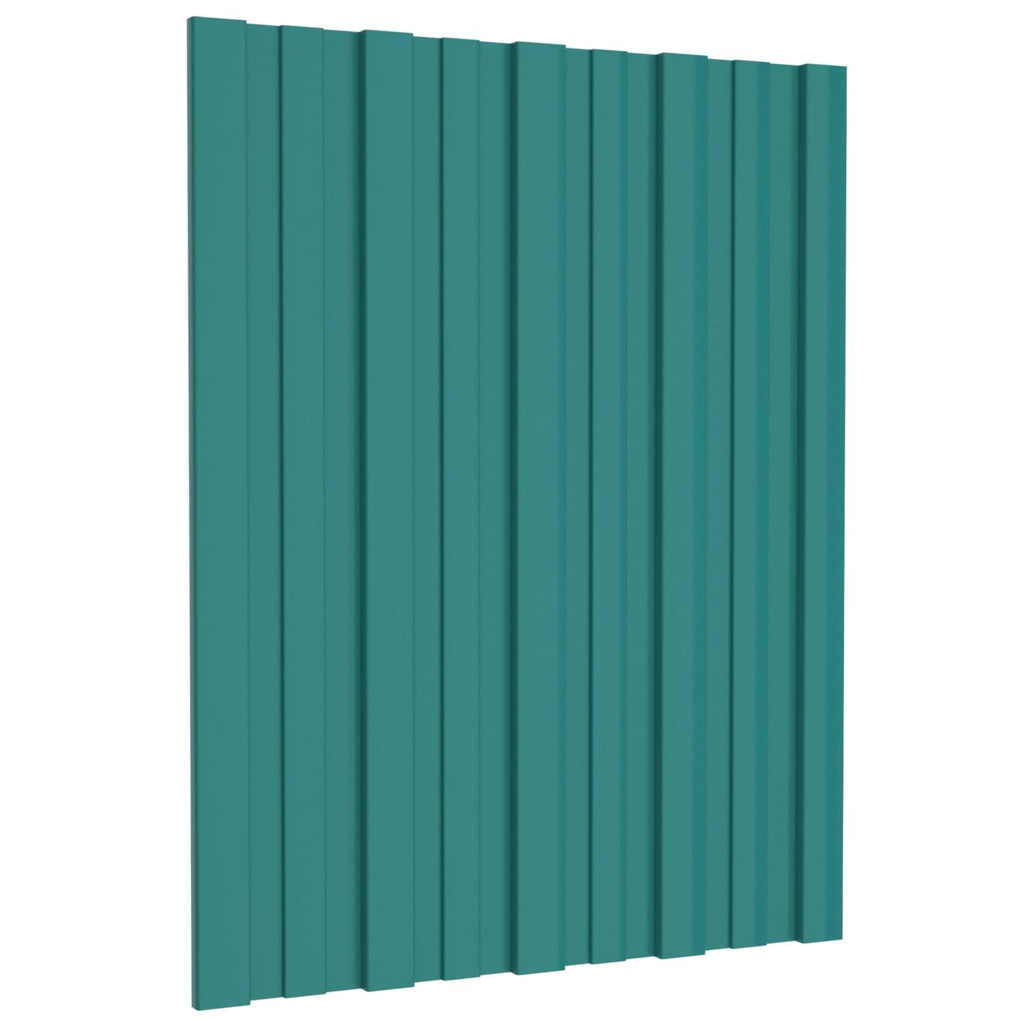 Pannello per tetto 36 pcs Verde 60 x 45 cm Acciaio zincato | homemem39