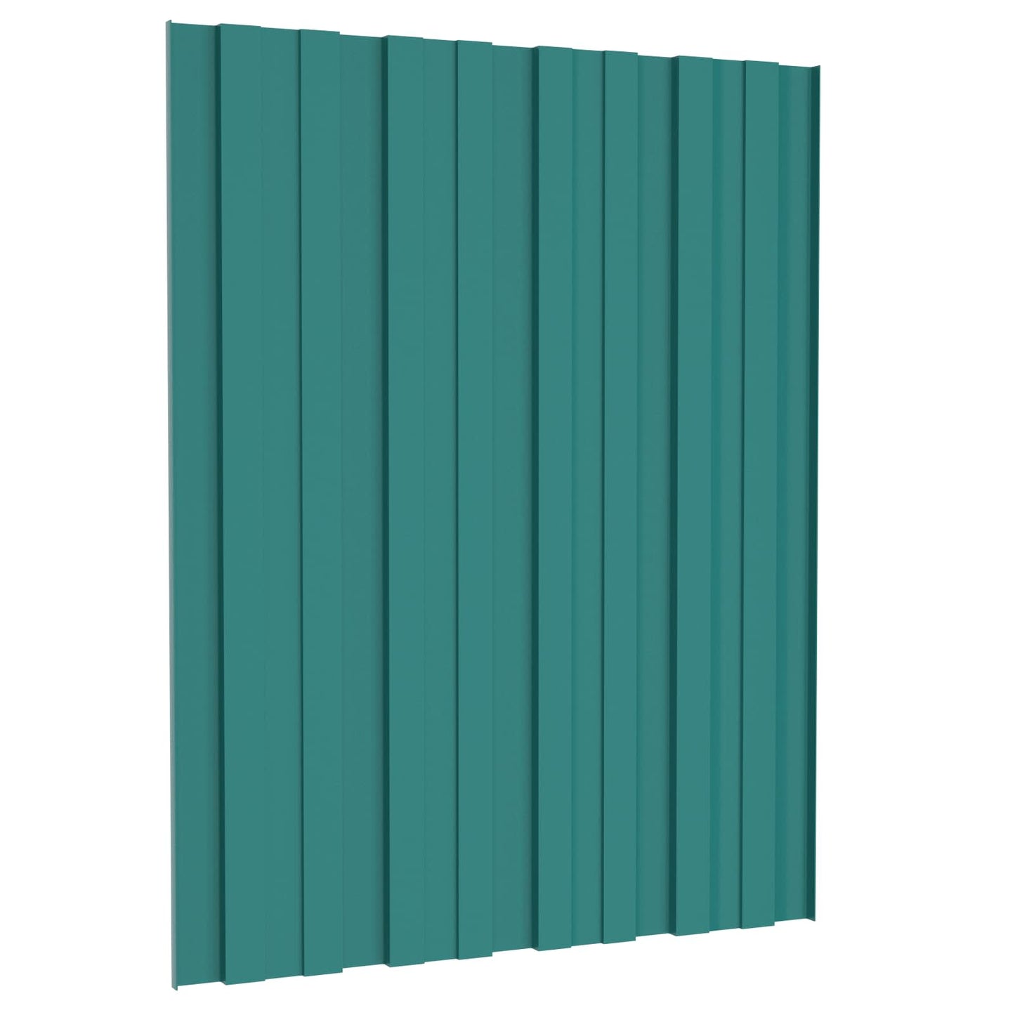 Pannello per tetto 36 pcs Verde 60 x 45 cm Acciaio zincato | homemem39