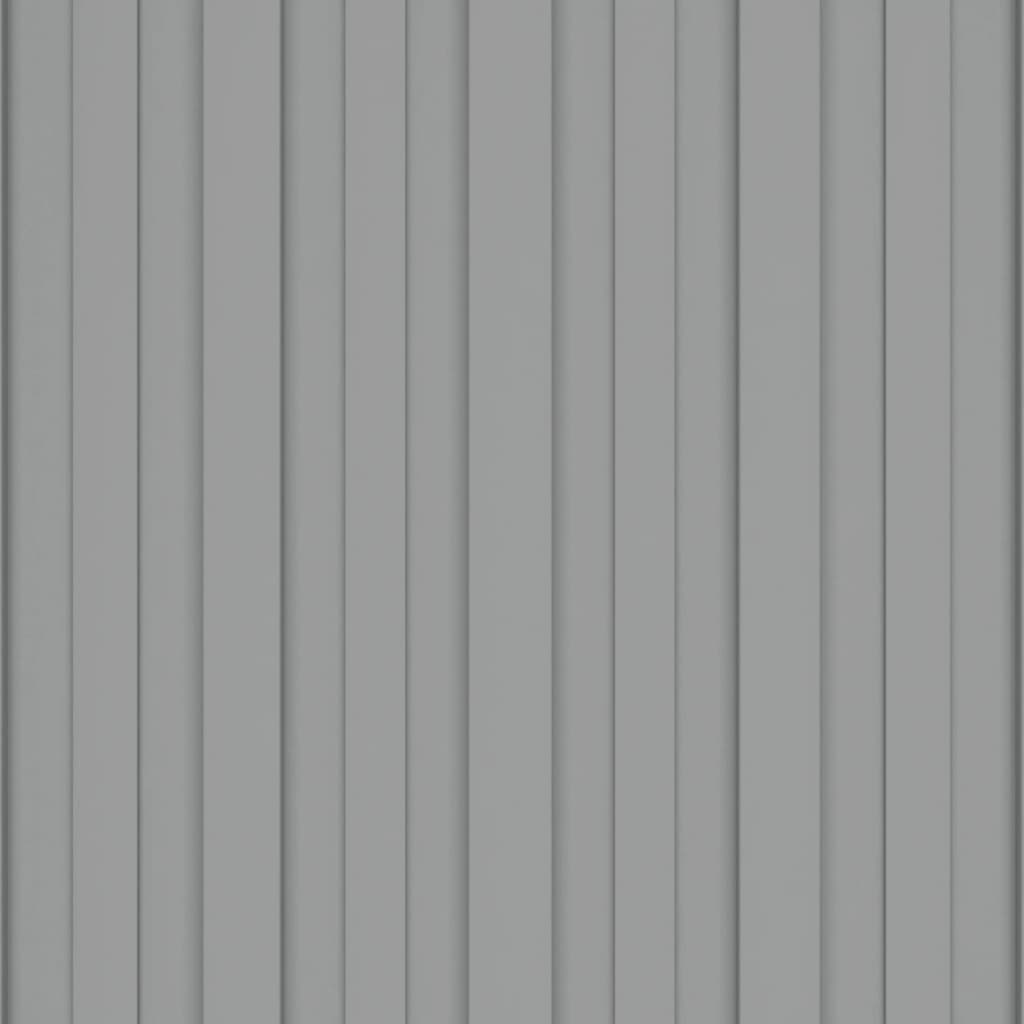 Pannelli da Tetto 36 pz in Acciaio Zincato Grigio 60x45 cm