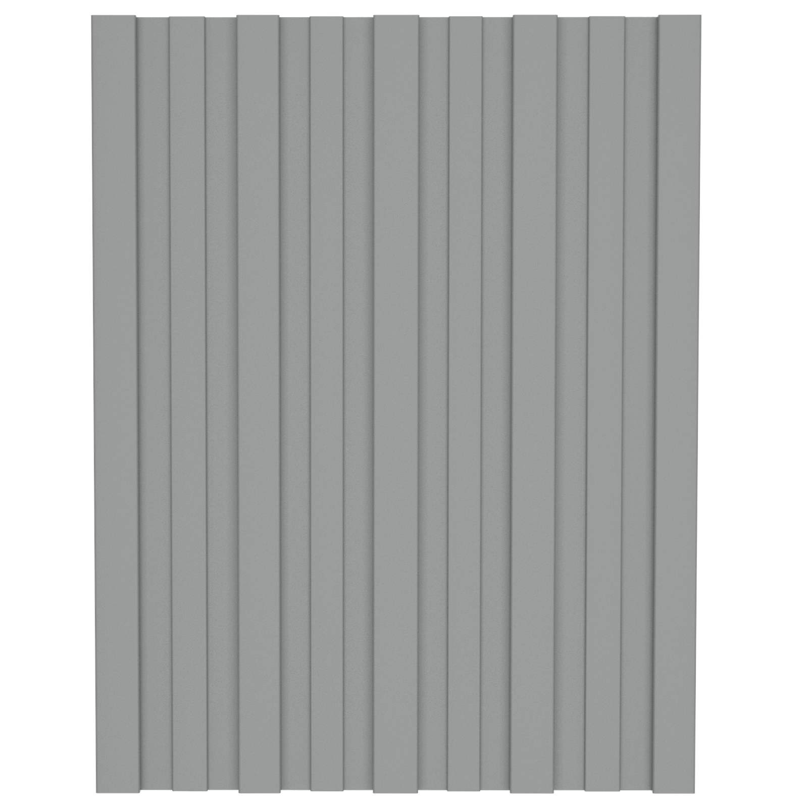 Pannello per tetto 36 pcs Grigio 60 x 45 cm Acciaio zincato | homemem39