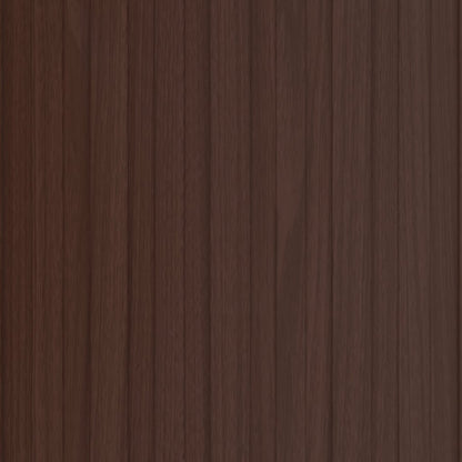 Pannelli da Tetto 36 pz in Acciaio Zincato Marrone 60x45 cm