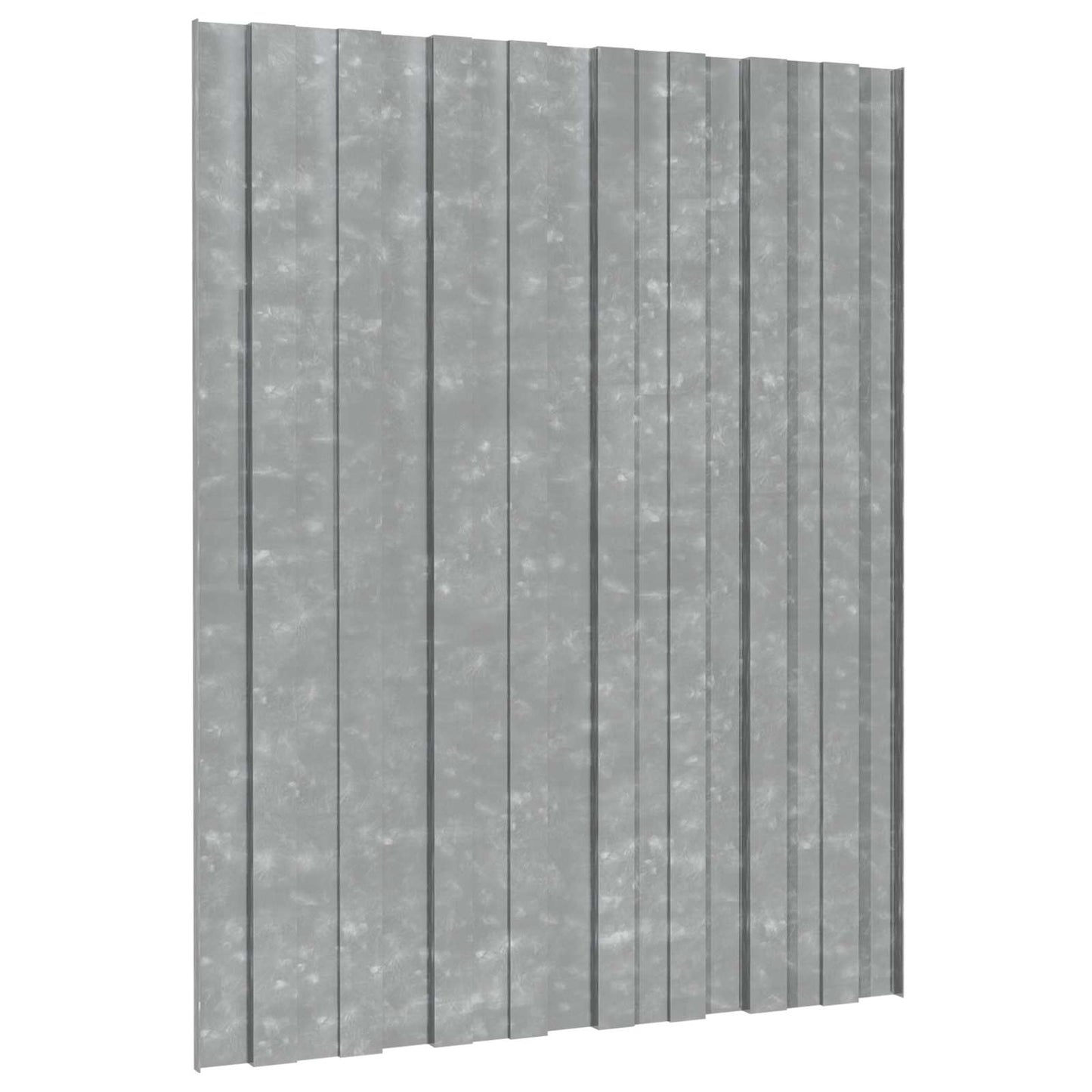 Pannello per tetto 36 pcs Argento 60 x 45 cm Acciaio zincato | homemem39