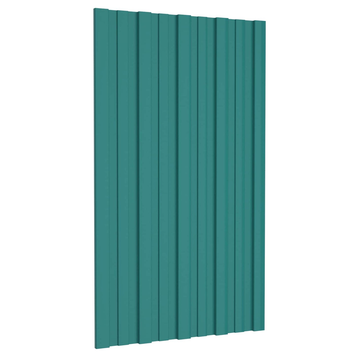 Pannello per tetto 36 pcs Verde 80 x 45 cm Acciaio zincato