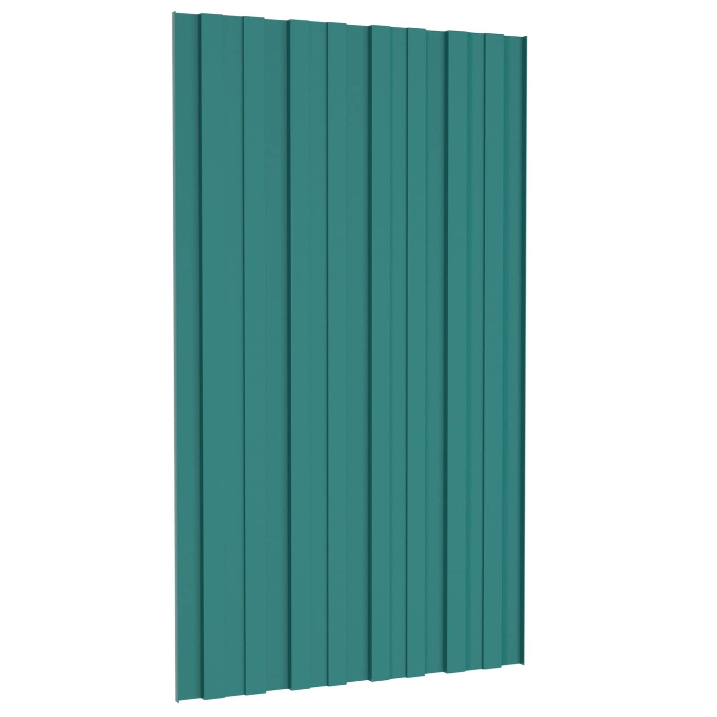 Pannello per tetto 36 pcs Verde 80 x 45 cm Acciaio zincato | homemem39