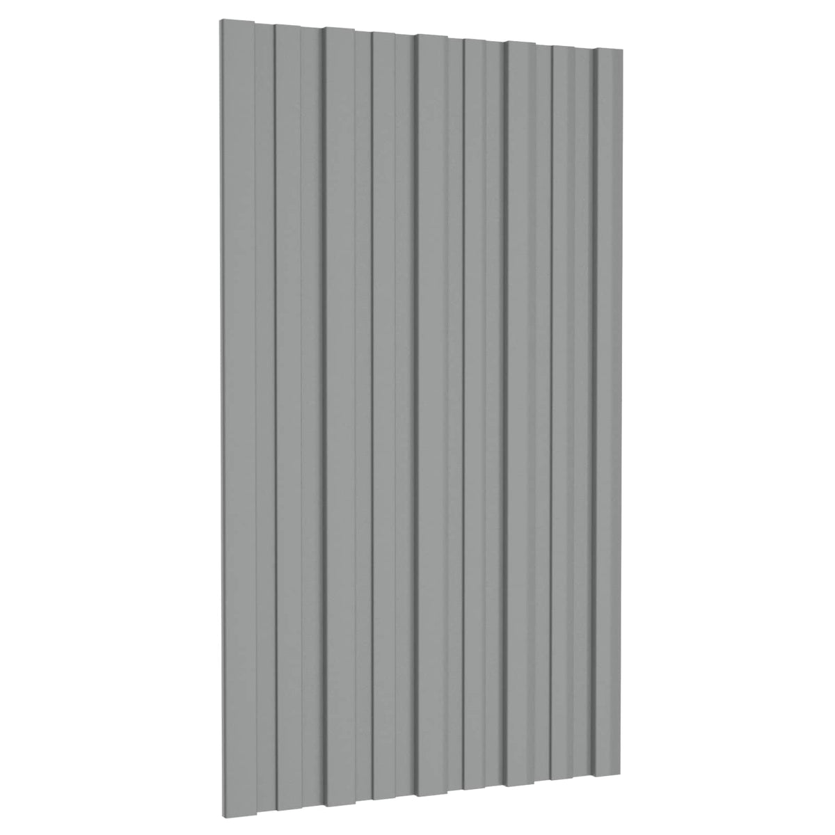Pannello per tetto 36 pcs Grigio 80 x 45 cm Acciaio zincato | homemem39