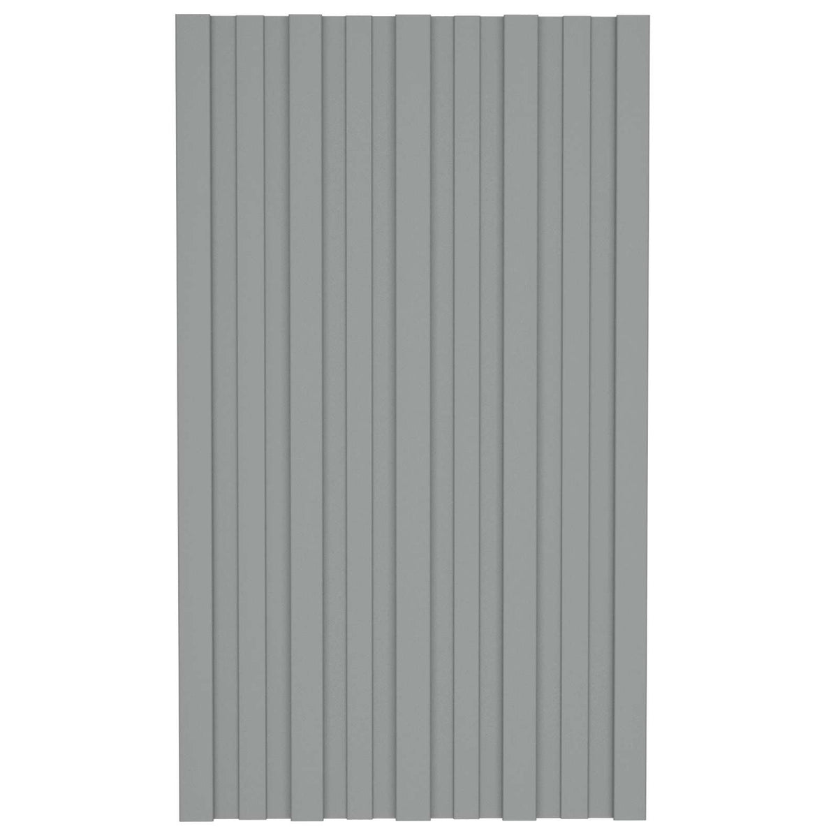 Pannello per tetto 36 pcs Grigio 80 x 45 cm Acciaio zincato | homemem39