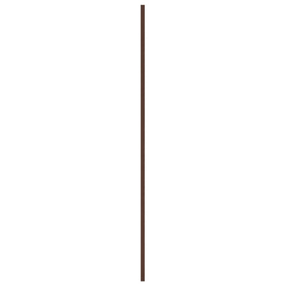 Pannelli da Tetto 36 pz in Acciaio Zincato Marrone 80x45 cm - homemem39