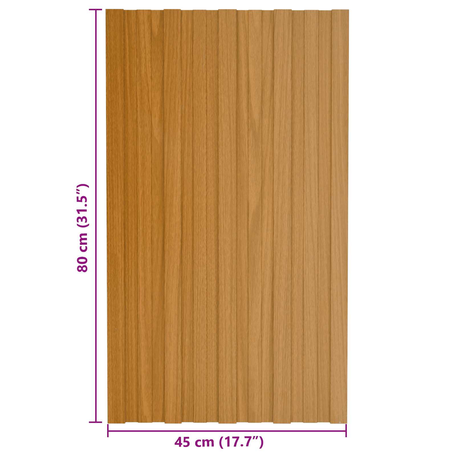 Pannello per tetto 12 pcs Naturale 80 x 45 cm Acciaio zincato | homemem39
