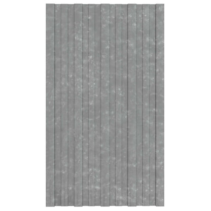 Pannello per tetto 12 pcs Argento 80 x 45 cm Acciaio zincato | homemem39
