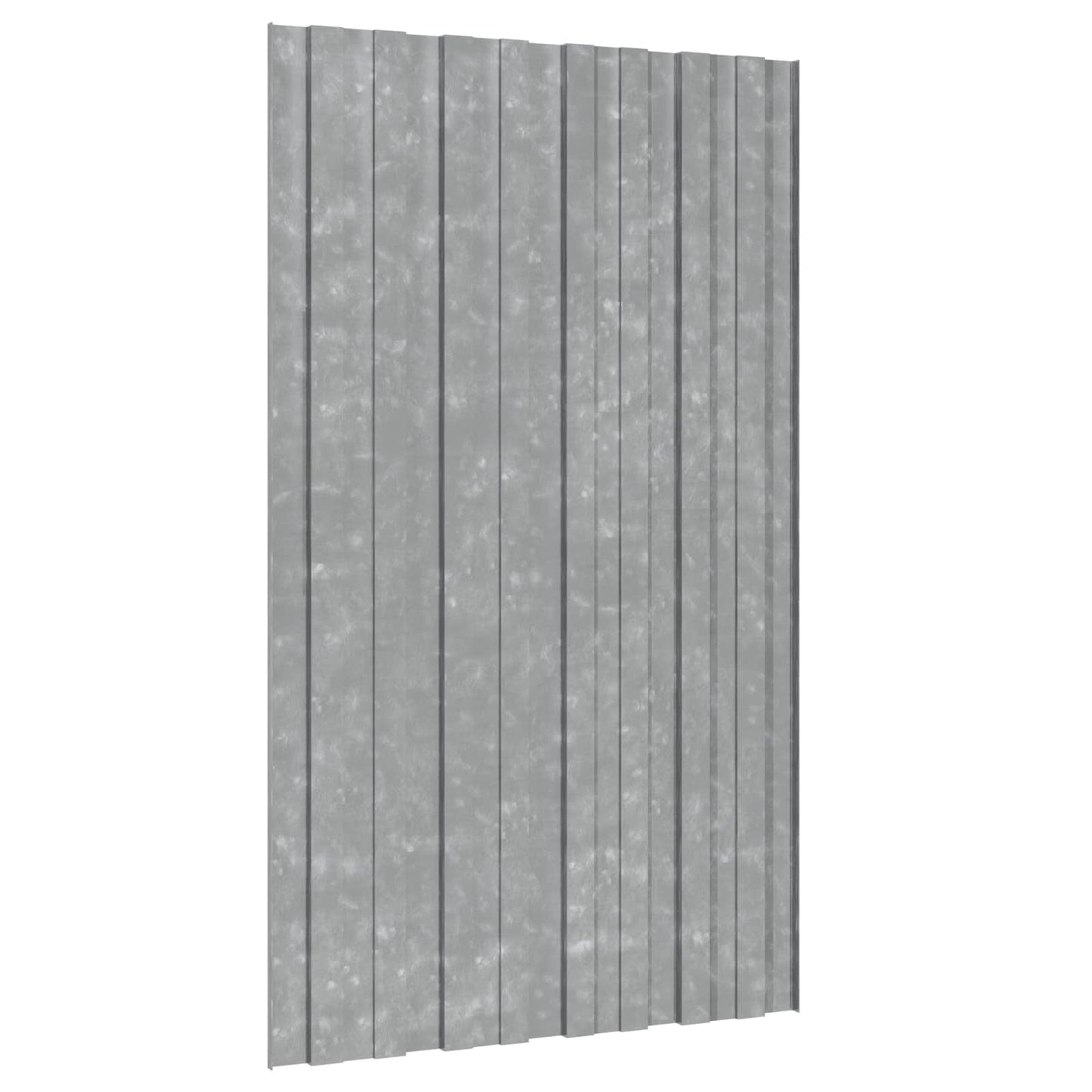 Pannello per tetto 36 pcs Argento 80 x 45 cm Acciaio zincato | homemem39