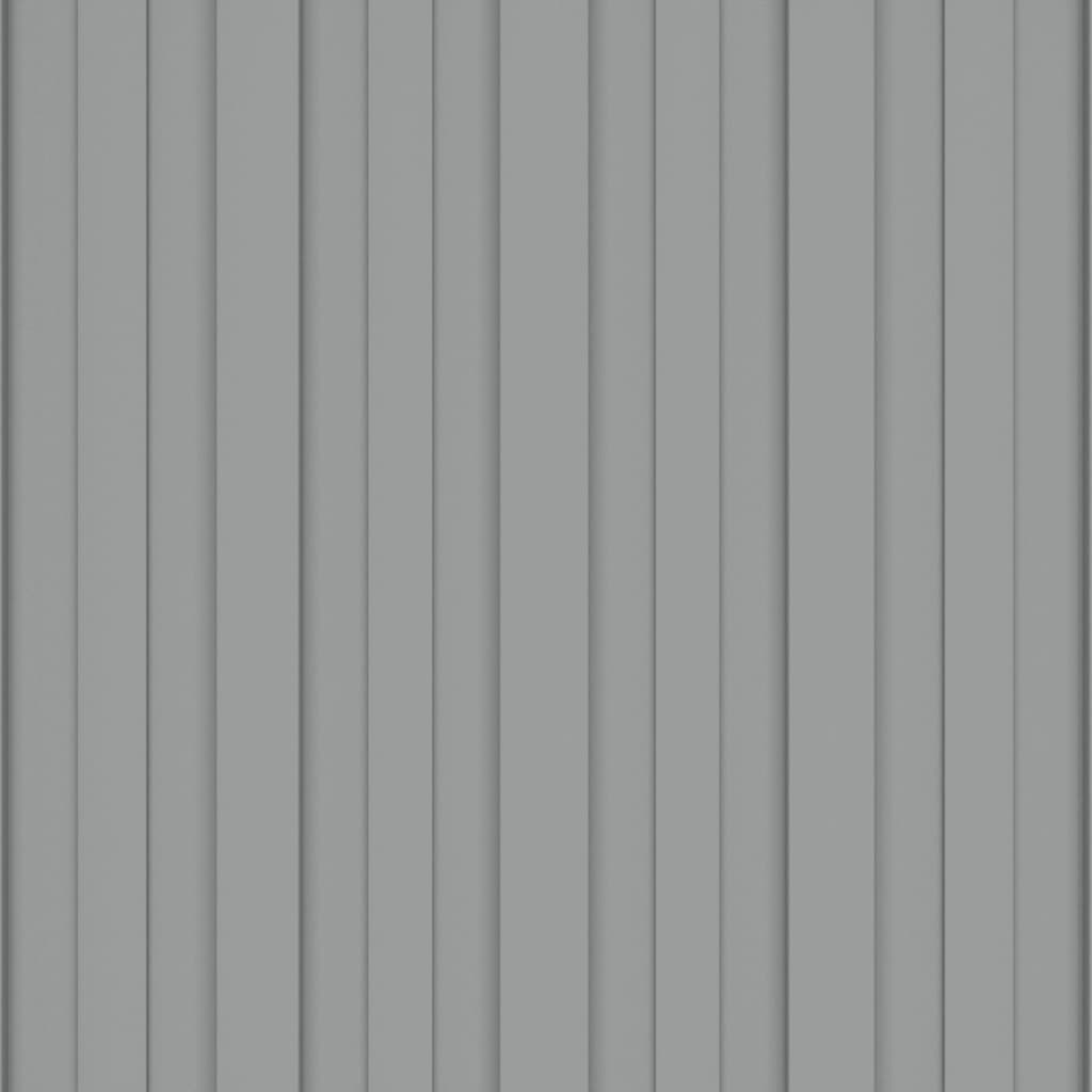 Pannelli da Tetto 36 pz in Acciaio Zincato Grigio 100x45 cm - homemem39