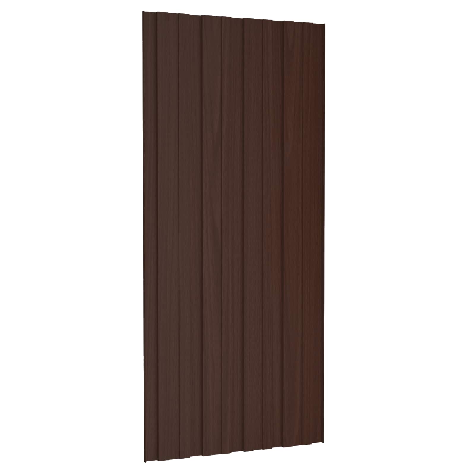 Pannello per tetto 36 pcs Marrone 100 x 45 cm Acciaio zincato | homemem39