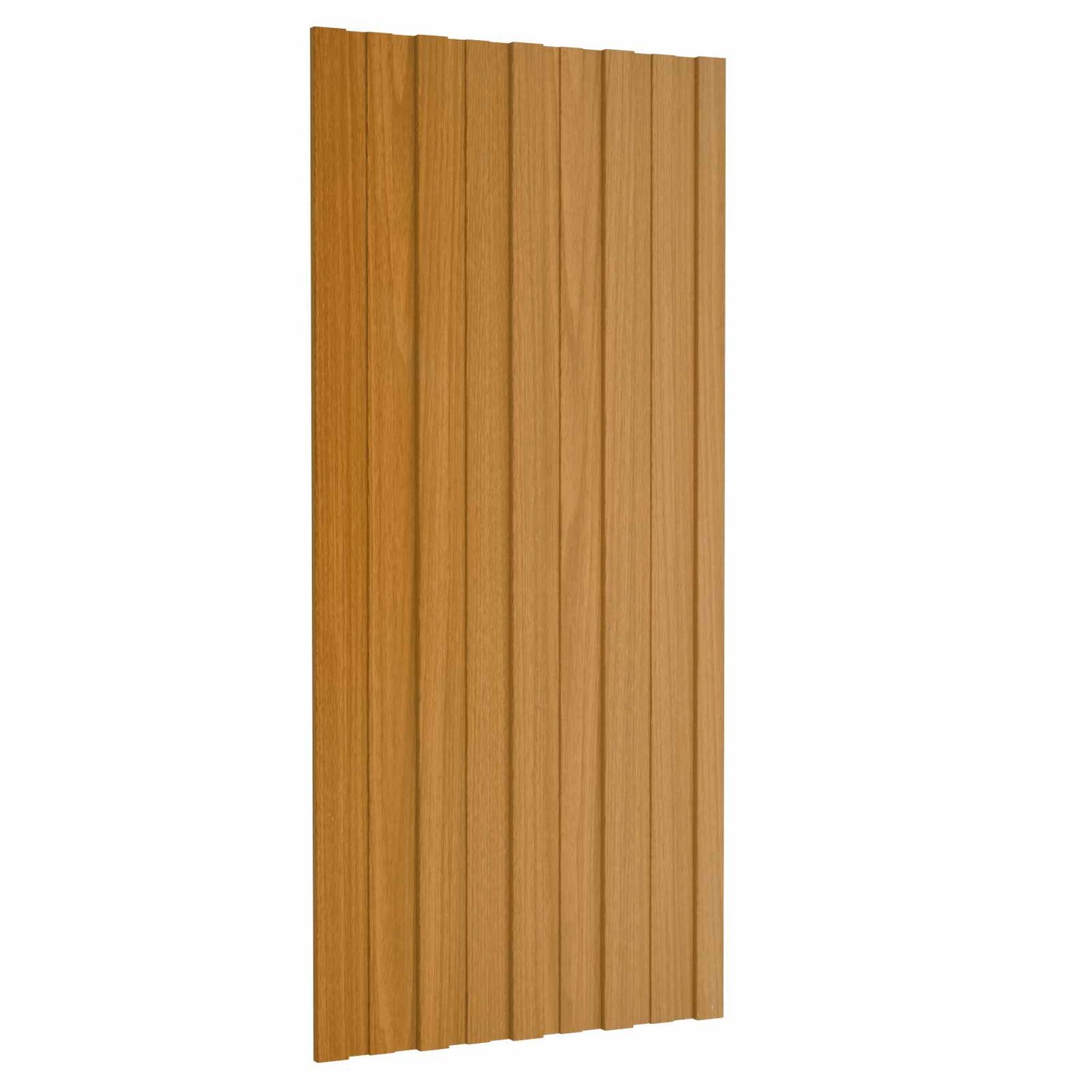 Pannello per tetto 12 pcs Naturale 100 x 45 cm Acciaio zincato | homemem39