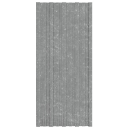 Pannello per tetto 12 pcs Argento 100 x 45 cm Acciaio zincato | homemem39