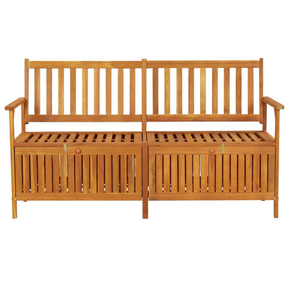 Cassapanca 148 cm in Legno Massello di Acacia - homemem39