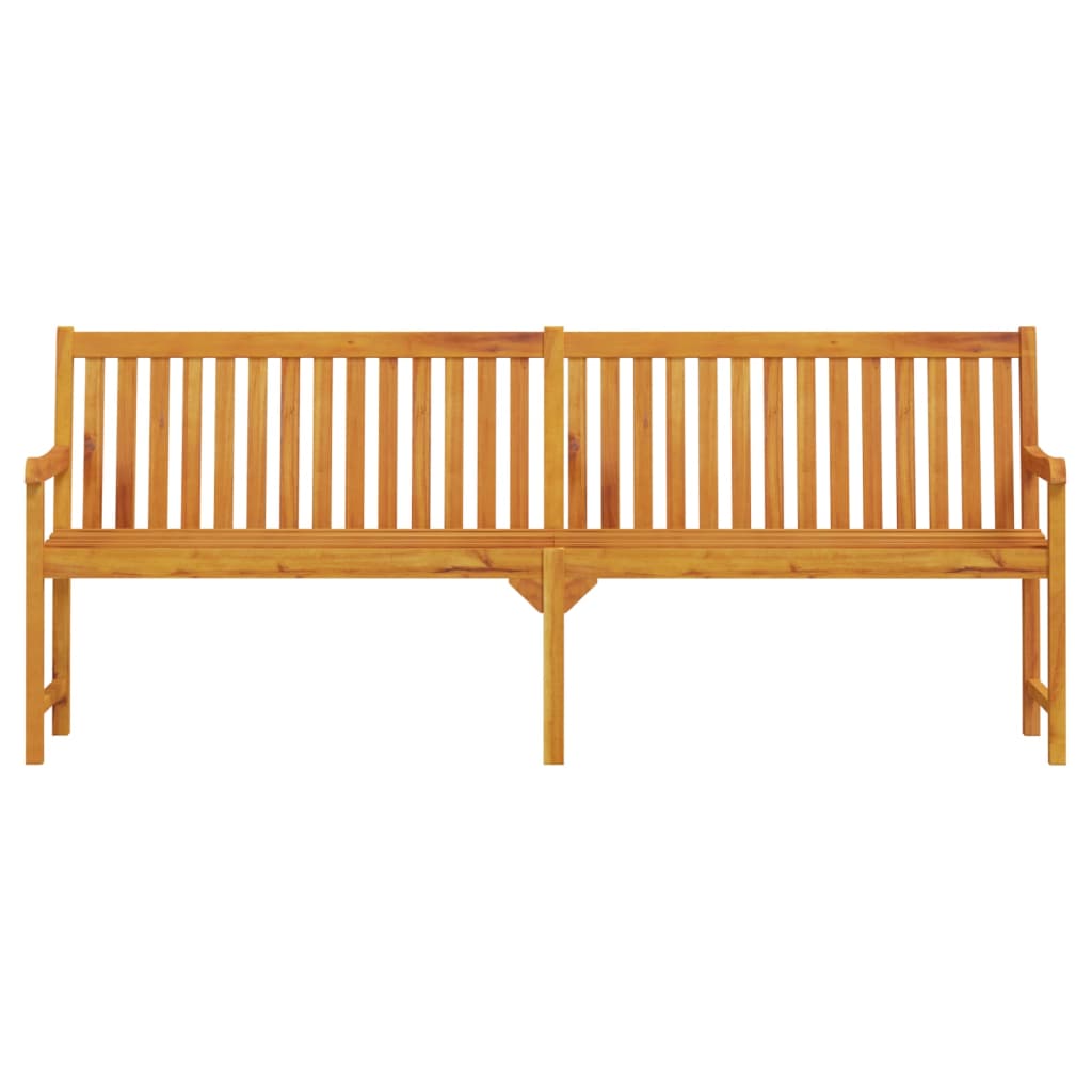 Panchina da Giardino 219 cm in Legno Massello d'Acacia | homemem39