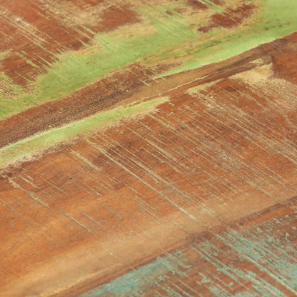 Tavolino 35x35x55 cm in Legno Massello di Recupero