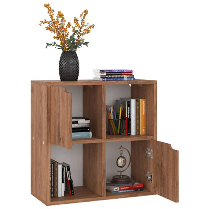 Libreria Rovere Marrone 60x27,5x59,5 cm in Legno Multistrato