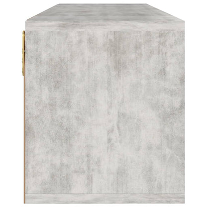 Mobile Porta TV Cemento 88,5x27,5x30,5 cm in Legno Multistrato - homemem39