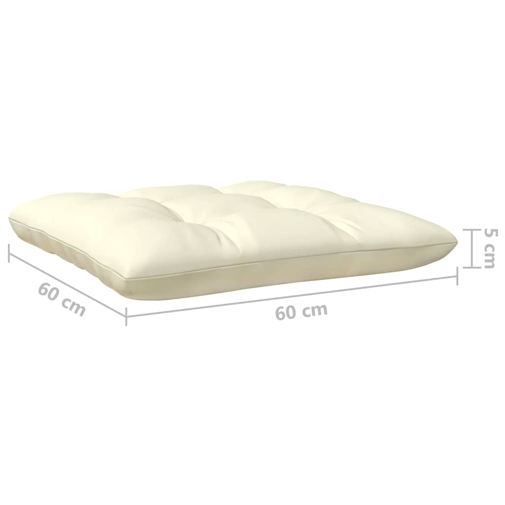 Divano da Giardino Centrale Ambra con Cuscini Massello di Pino - homemem39