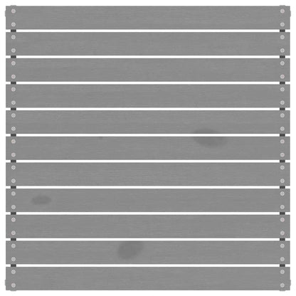 Set Divani da Giardino 3 pz Grigio Cuscini Massello di Pino