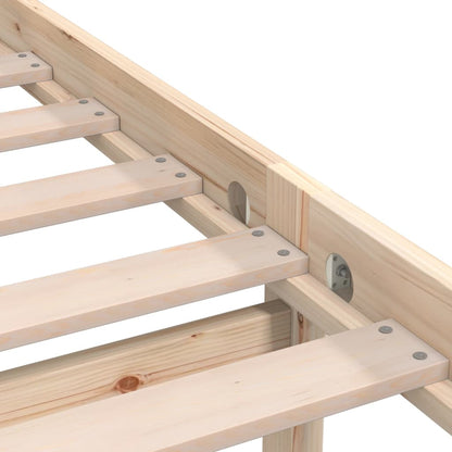 Giroletto in Legno Massello di Pino 90x200 cm - homemem39