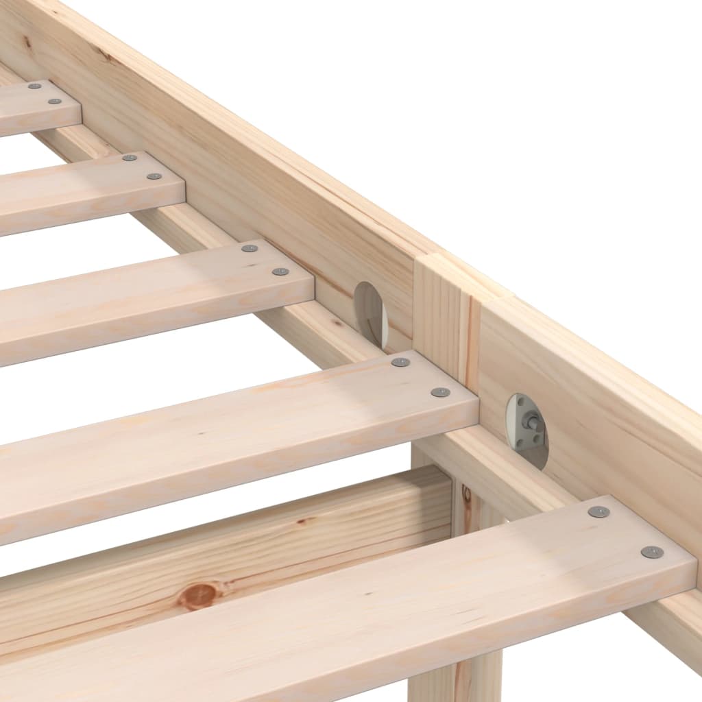 Giroletto in Legno Massello di Pino 100x200 cm - homemem39