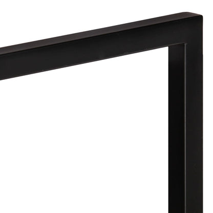 Mensole Parete 2pz 80x25x35 cm Legno Massello Acacia e Acciaio | homemem39