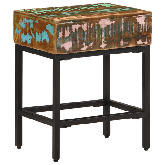 Tavolino 40x30x51 cm in Legno Massello di Recupero | homemem39