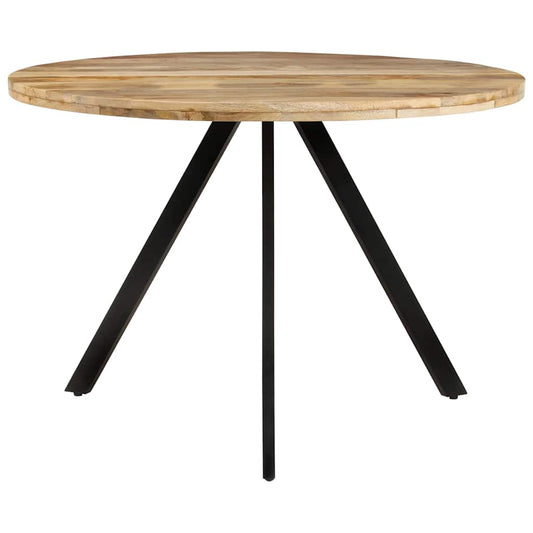 Tavolo da Pranzo 110x75 cm in Legno Massello di Mango