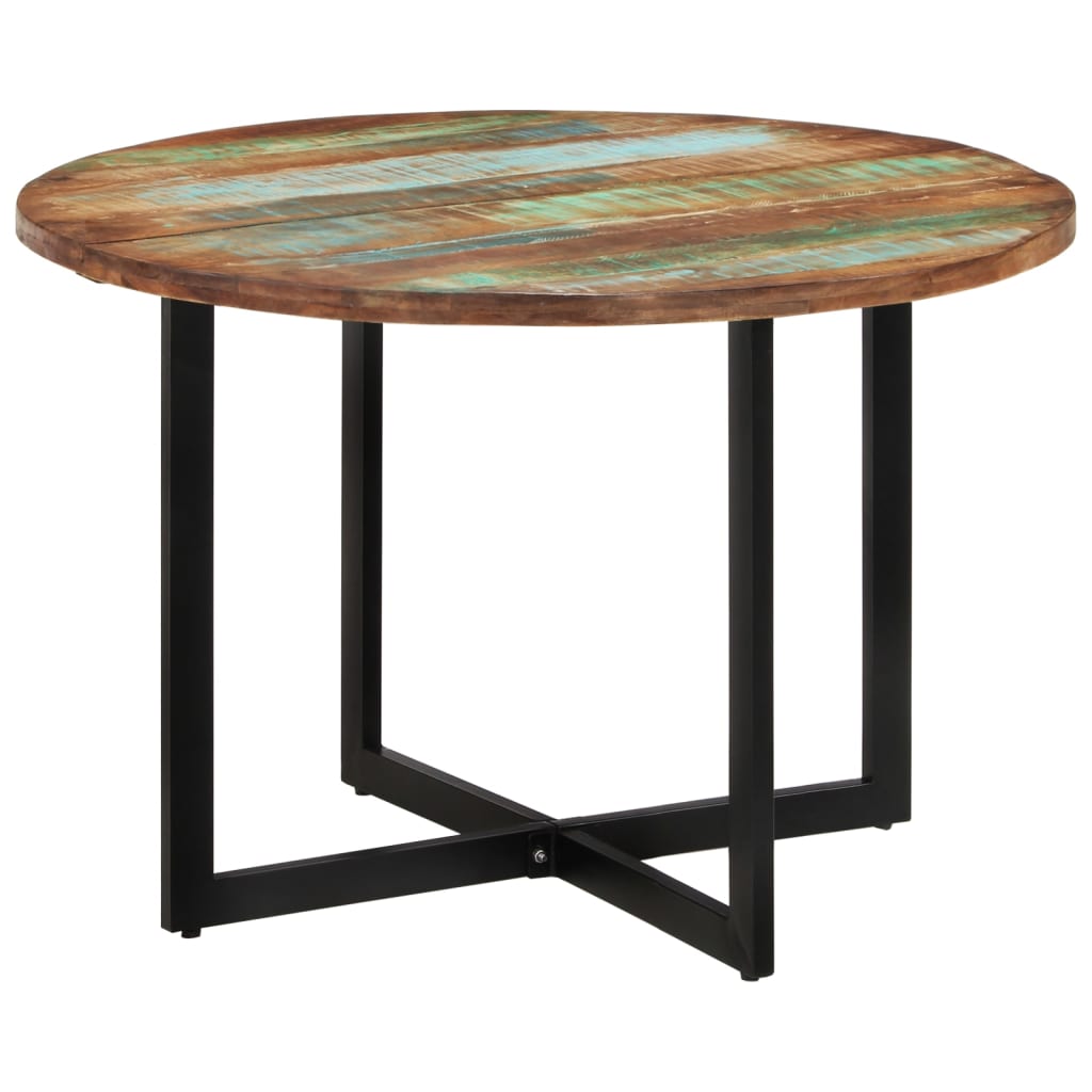 Tavolo da Pranzo 110x75 cm in Legno Massello di Recupero | homemem39