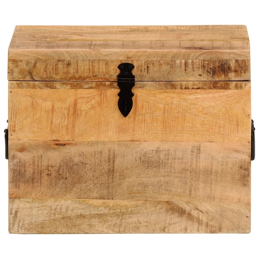 Contenitore Portaoggetti 39x28x31cm in Legno Massello di Mango - homemem39