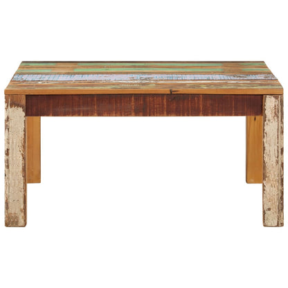 Tavolino da Salotto 80x80x40 cm in Legno Massello di Recupero | homemem39