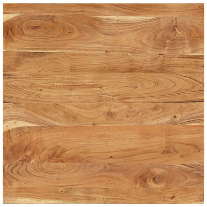 Tavolino da Salotto 80x80x40 cm in Legno Massello di Acacia | homemem39