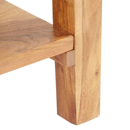Tavolo Consolle 100x40x76 cm in Legno Massello d'Acacia | homemem39
