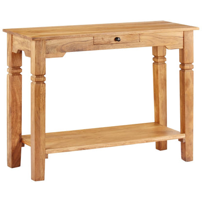 Tavolo Consolle 100x40x76 cm in Legno Massello d'Acacia | homemem39