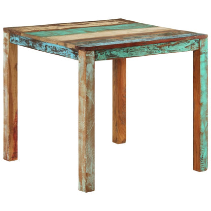 Tavolo da Pranzo 82x80x76 cm in Legno Massello di Recupero | homemem39