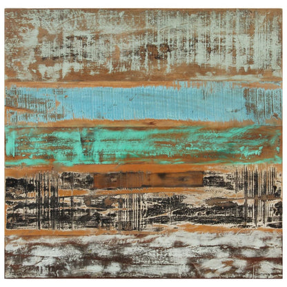 Tavolo da Pranzo 82x80x76 cm in Legno Massello di Recupero